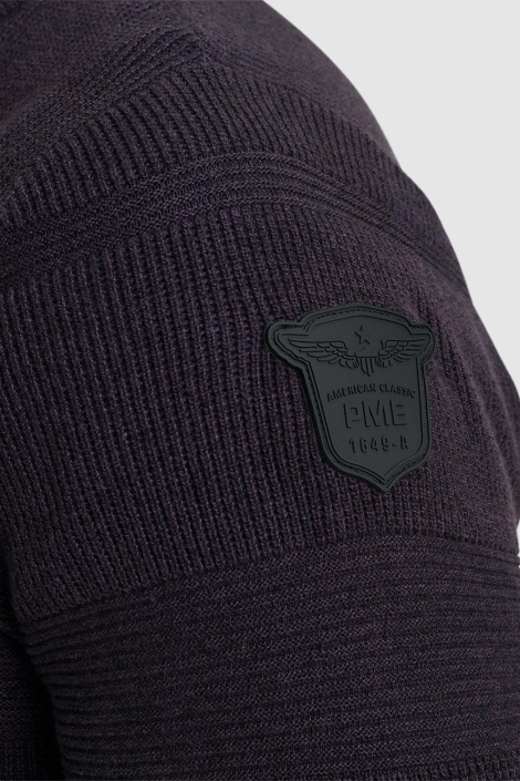 PME legend zip jacket cotton structure knit